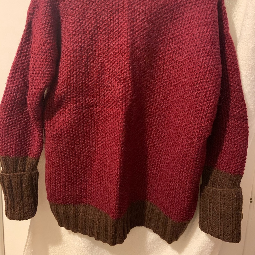 Handmade knitted pullover - Picture 3 of 3